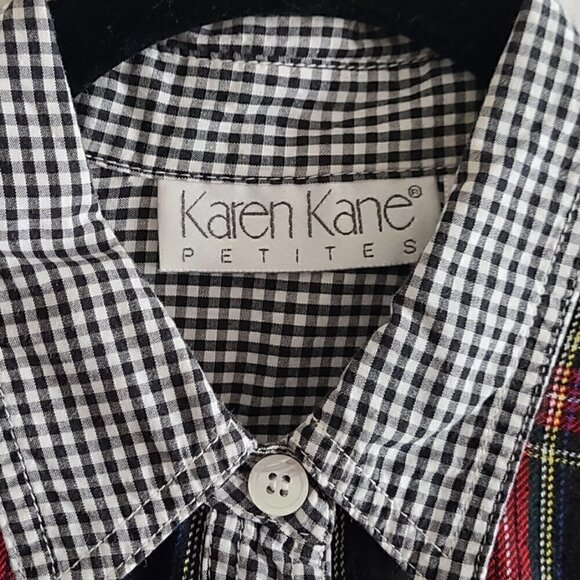 Karen Kane Women's Black White Top Size S - Picture 4 of 4